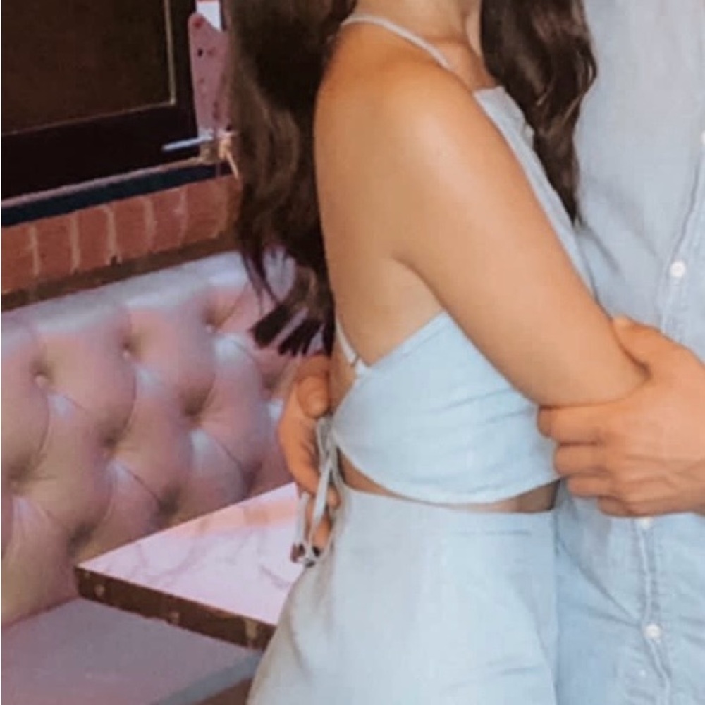 Revolve Superdown Chambray Pant Set - image 3